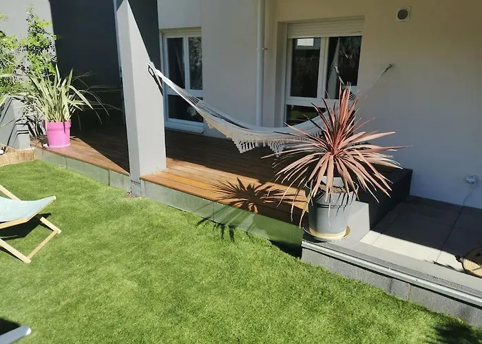 Διαμέρισμα Moderne 6 Personnes Terrasse Et Jardin