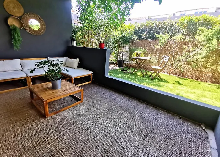 Διαμέρισμα Moderne 6 Personnes Terrasse Et Jardin